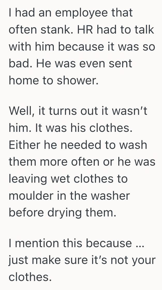 Screenshot 2025 10 24 at 3.27.21 PM Teenagers Mom Kept Saying She Smelled Bad Even After Showering, So She Finally Snapped And Told Her To Stop Making Her Feel Bad About Herself