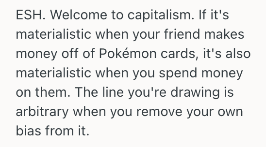 Screenshot 2025 10 24 at 8.48.04 PM His Friend Started Collecting Pokémon Cards As An Investment, But A Genuine Collector Called Him Greedy And Materialistic