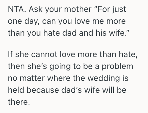 Screenshot 2025 10 25 at 6.00.11 PM Bride To Be Planned To Have Her Wedding At Her Dad’s House To Save Money, But Her Mom Flipped Out Because She Doesnt Get Along With Dads New Wife