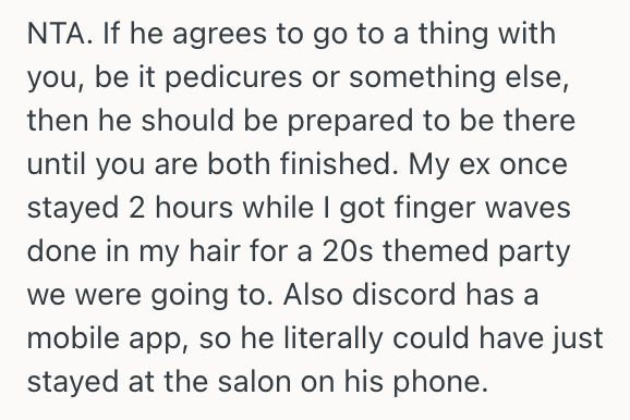 Screenshot 2025 10 25 at 9.04.20 PM Woman Got A Pedicure With Her Boyfriend, So She Was Upset When He Left Her Alone In The Nail Spa After He Was Done