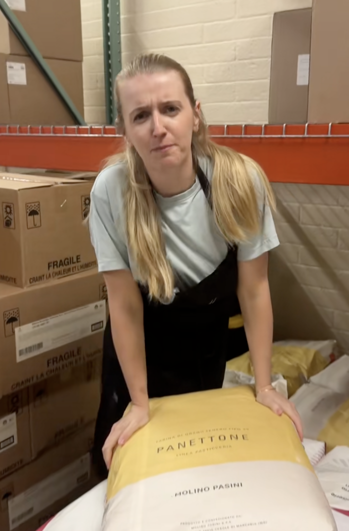 woman talking to tiktokkers