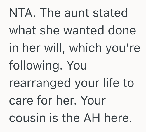 Screenshot 2025 10 26 at 10.44.41 PM Aunt Is Diagnosed With Stage 4 Cancer And Is Gone Within A Year, But Now The Nieces And Nephews Are Arguing Over Who Gets What