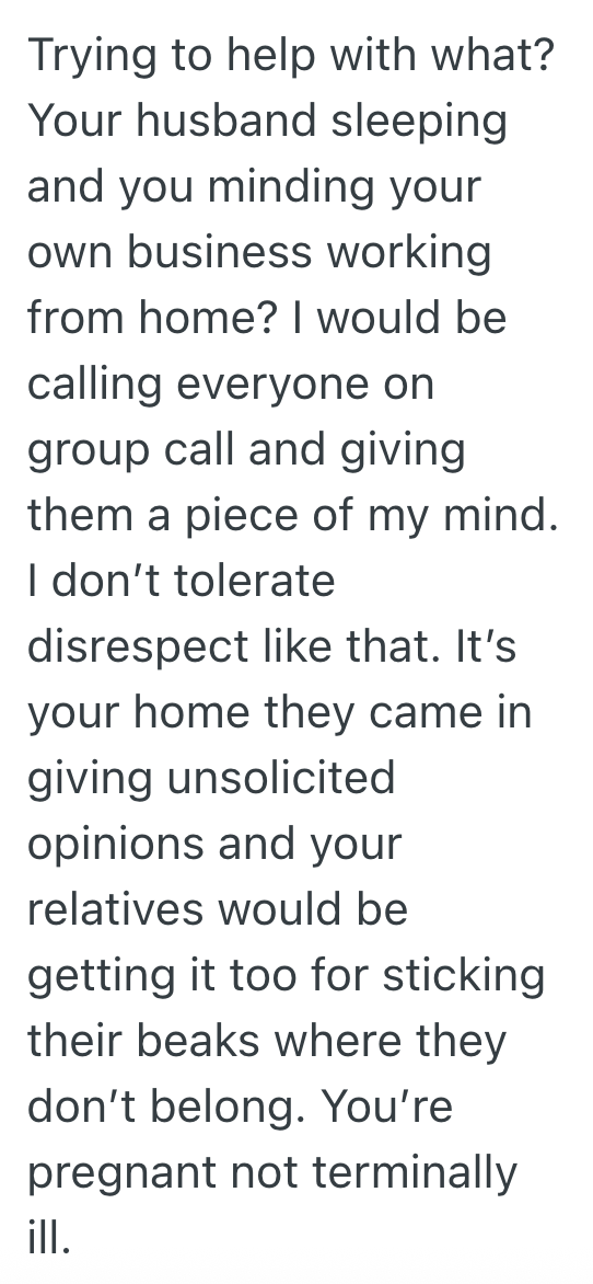 Screenshot 2025 10 26 at 4.02.41 PM Husband Works Long Hours With Little Sleep For Several Weeks, So When He Finally Gets A Chance To Rest, His Pregnant Wife Is Not Willing To Wake Him Up