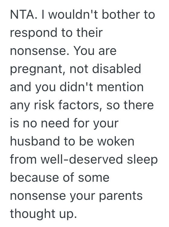 Screenshot 2025 10 26 at 4.03.29 PM Husband Works Long Hours With Little Sleep For Several Weeks, So When He Finally Gets A Chance To Rest, His Pregnant Wife Is Not Willing To Wake Him Up