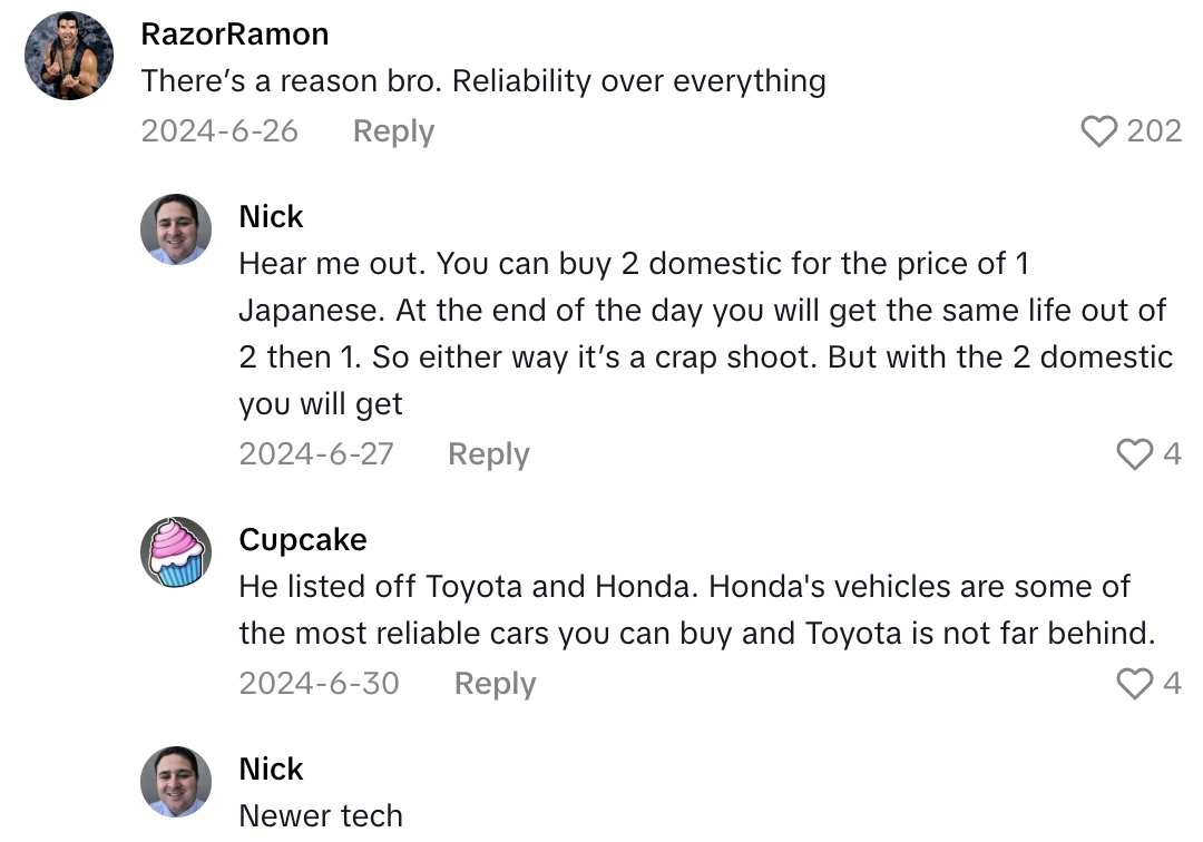 Screenshot 2025 10 26 at 6.26.17 PM A Car Salesman Talked About What He Thinks Are the Hardest Vehicles To Sell