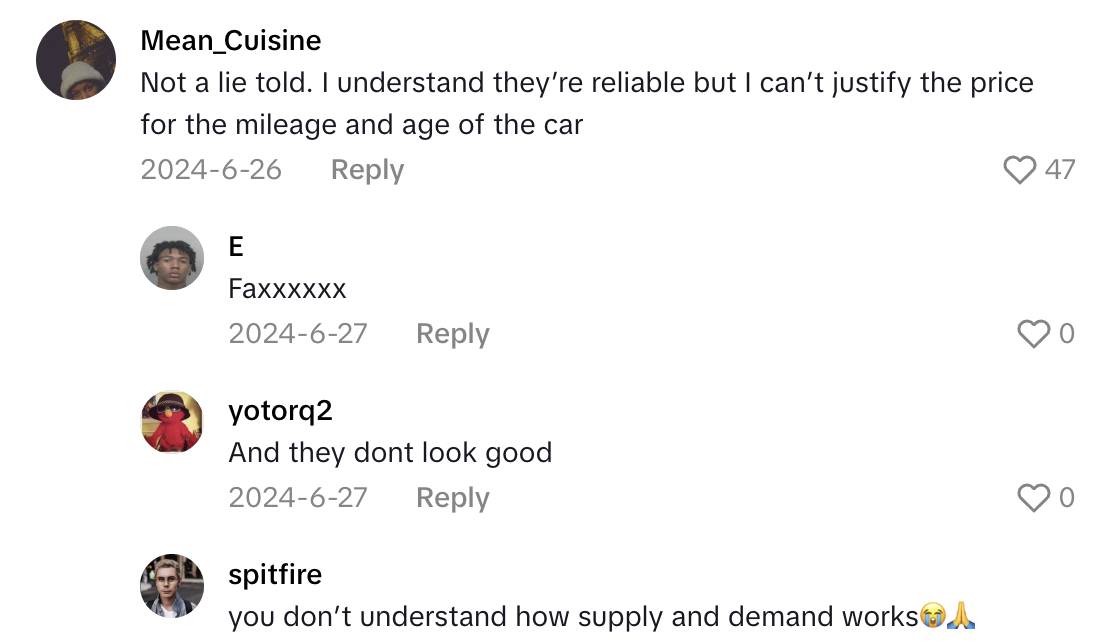 Screenshot 2025 10 26 at 6.26.37 PM A Car Salesman Talked About What He Thinks Are the Hardest Vehicles To Sell