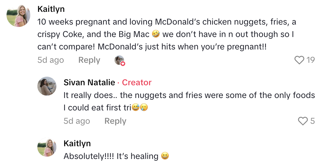 Screenshot 2025 10 26 at 6.37.39 PM A 30 Year Old TikTokker Tried A Big Mac For The First Time In Her Life