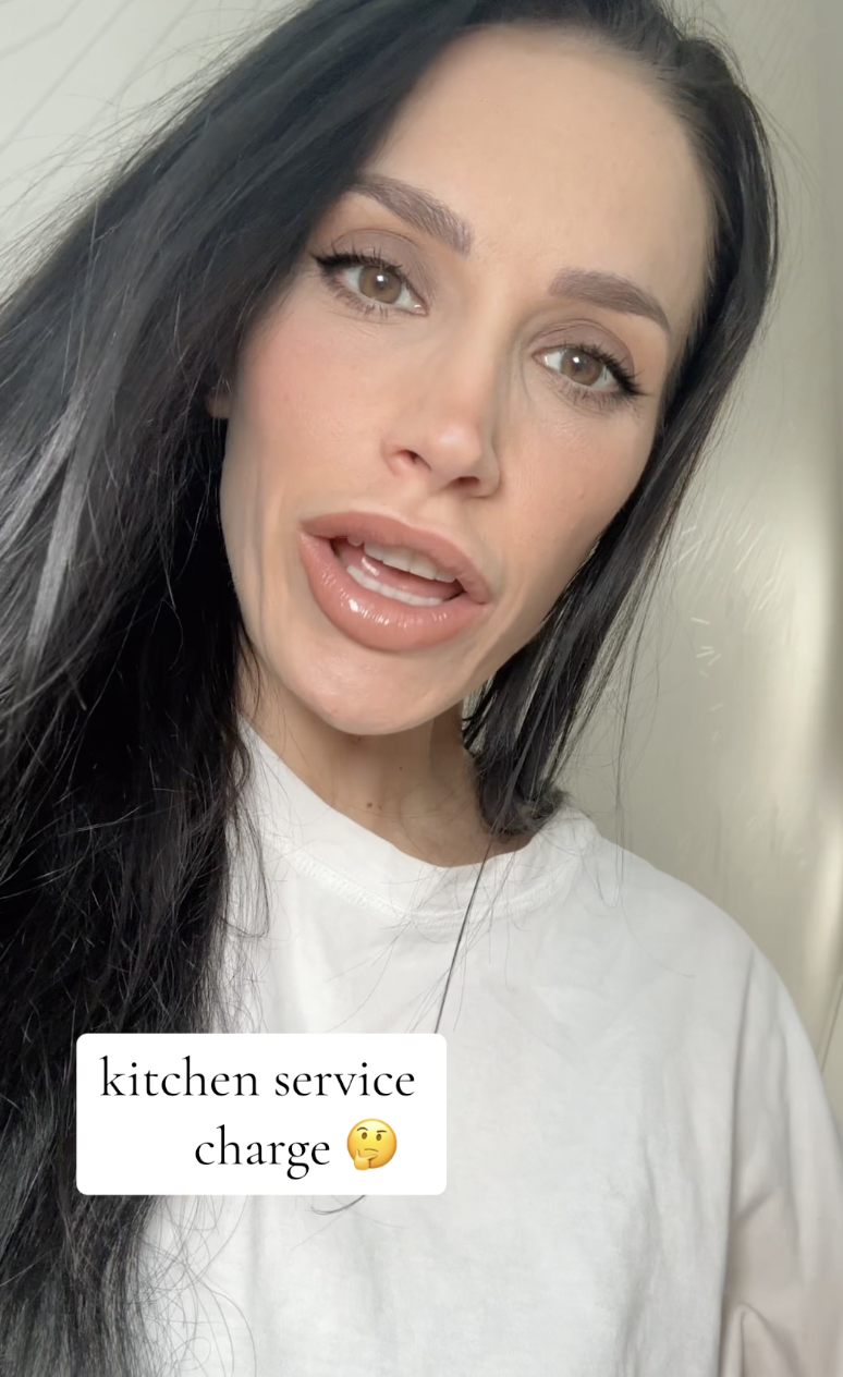 woman talking to tiktok viewers