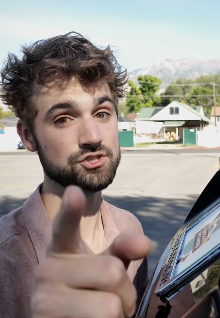 man talking to tiktokkers