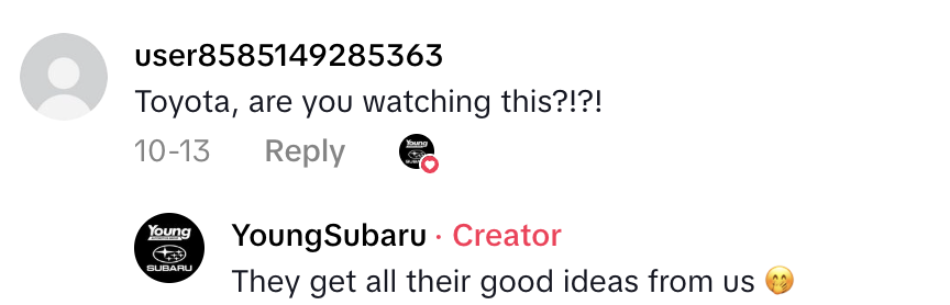 Screenshot 2025 10 26 at 9.14.35 AM A Subaru Dealership Worker Shared A Hack For Owners Who Have To Drive In Bad Weather