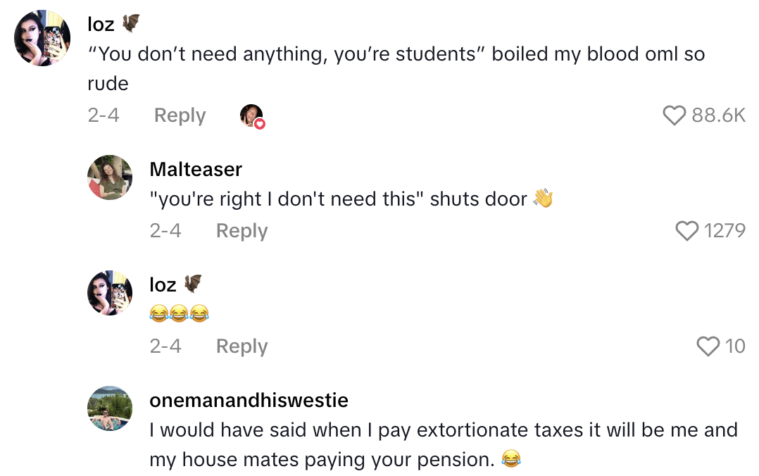 Screenshot 2025 10 26 at 9.30.27 AM A College Students Neighbor Asked Her Not To Park In Front Of Her House Anymore Because She Considers It Her Parking Space