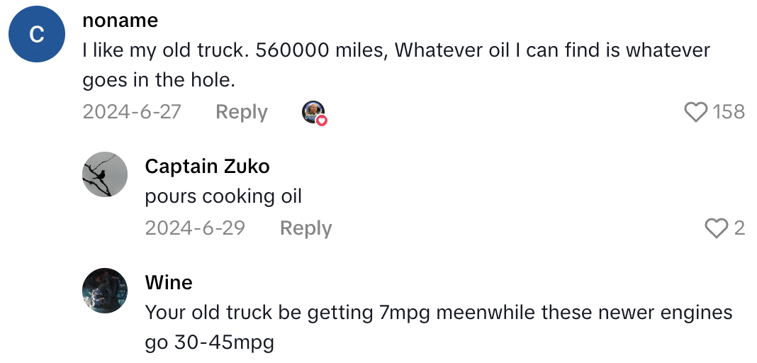 Screenshot 2025 10 26 at 9.54.15 AM A Mechanic Talked About The Different Kinds Of Motor Oils Being Used In Todays Cars