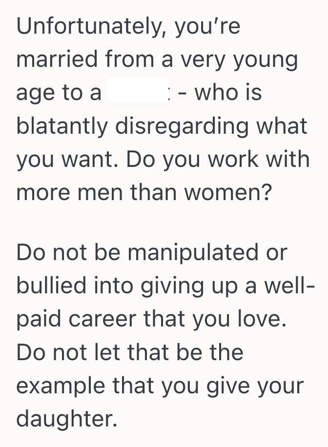 Screenshot 2025 10 27 at 12.11.20 PM Womans Hubby Said Women Belong At Home, But She Refused To Give Up The High Paying Career She Loved
