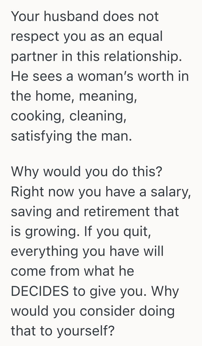 Screenshot 2025 10 27 at 12.12.58 PM Womans Hubby Said Women Belong At Home, But She Refused To Give Up The High Paying Career She Loved
