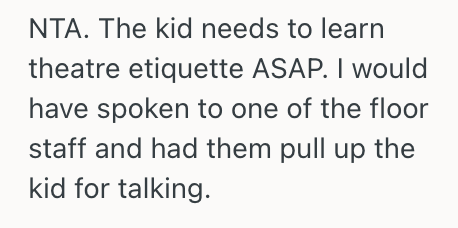 Screenshot 2025 10 27 at 5.52.20 PM Woman Told A Chatty Kid To Stop Talking During A Broadway Show, But His Mom Responded That If She Was Truly Bothered She Could Move To A Different Seat