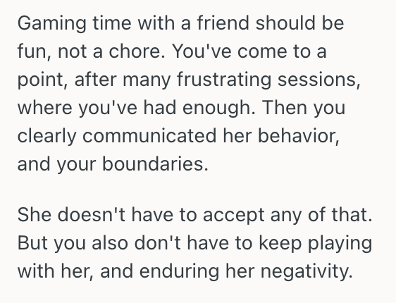 Screenshot 2025 10 28 at 12.07.20 AM Teenage Girl Got Tired Of Her Best Friend Rage Quitting Every Game They Played, So She Finally Told Her She Doesnt Want To Play Co Op Games With Her Anymore