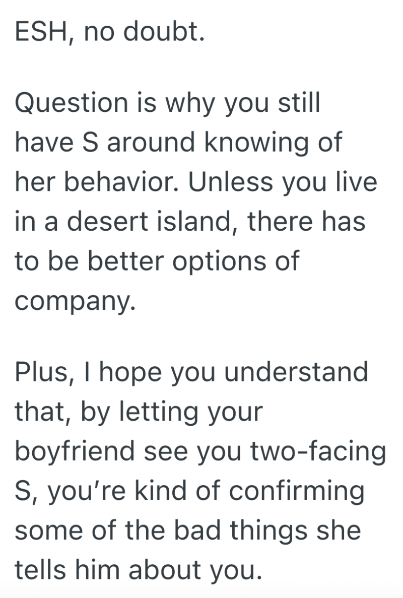 Screenshot 2025 10 28 at 9.37.39 PM e1761701920527 Girlfriend Pretends To Be Nice To Her “Friend” Who Keeps Trying To Steal Her Boyfriend, But Wonders If That Makes Her Two Faced
