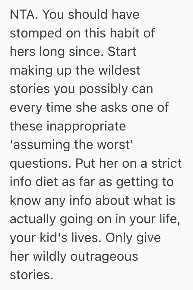 Screenshot 2025 10 28 at 9.49.35 PM Womans Mother Constantly Assumed The Worst About Her Parenting, So She Finally Told Her To Back Off And Stop Questioning Her Competence