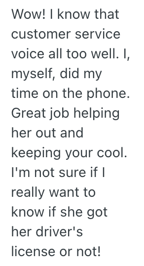 Screenshot 2025 10 29 at 1.05.59 PM A Customer Service Worker Got Yelled At By A Rude Old Woman, And She Finally Figured Out The Lady Was Looking For The DMV