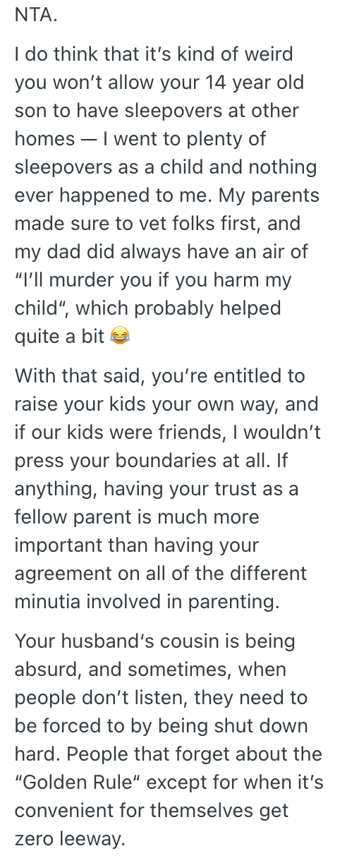 Screenshot 2025 10 29 at 6.37.25 PM Her Family Member Wouldnt Stop Criticizing Her Parenting, So She Took Her Rage Right Back Out On Her