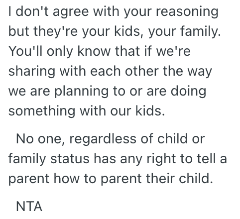 Screenshot 2025 10 29 at 6.37.55 PM Her Family Member Wouldnt Stop Criticizing Her Parenting, So She Took Her Rage Right Back Out On Her