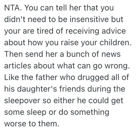 Screenshot 2025 10 29 at 6.39.41 PM Her Family Member Wouldnt Stop Criticizing Her Parenting, So She Took Her Rage Right Back Out On Her