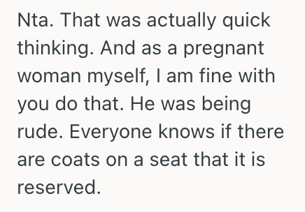 Screenshot 2025 10 30 at 1.12.50 AM Woman Lied About Being Pregnant To Stop An Elderly Man From Taking Her Friend’s Seat, But Now She’s Wondering If She Went Too Far