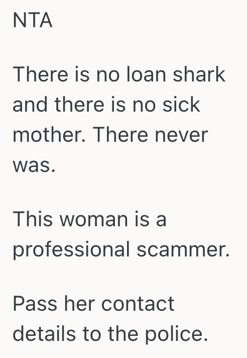 Screenshot 2025 10 30 at 10.52.29 PM Woman Uses A Sob Story To Convince A Stranger To Loan Her Money, And Two Years Later She Calls Him Back Begging Him To Give Her Even More