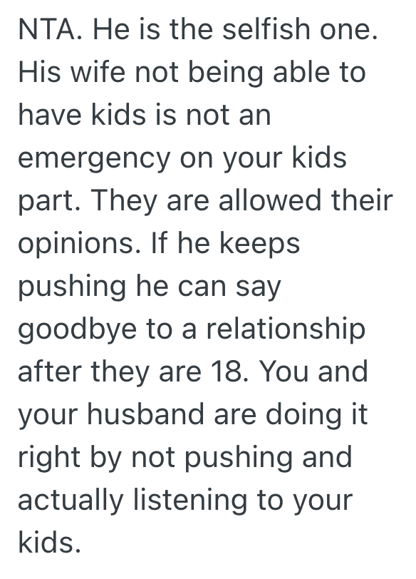 Screenshot 2025 10 30 at 11.23.09 PM Kids Stepmom Wants Them To Call Her Mom, And Their Dad Tries To Get Their Biological Mom To Encourage Them To Do It
