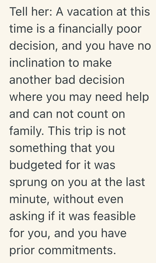Screenshot 2025 10 30 at 3.35.06 PM Womans Family Refused To Help Her When She Was Left Homeless After Leaving Her Ex, So She Refuses To Go To The Family Reunion