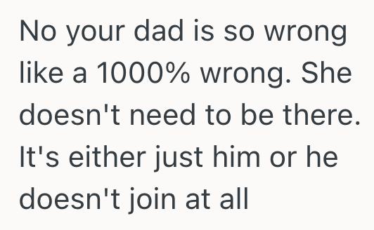 Screenshot 2025 10 30 at 4.48.32 PM Woman Doesnt Want Her Dads Girlfriend To Join Them To Celebrate Her Dad And Late Moms Anniversary, But Her Dad Insists She Has To Be There