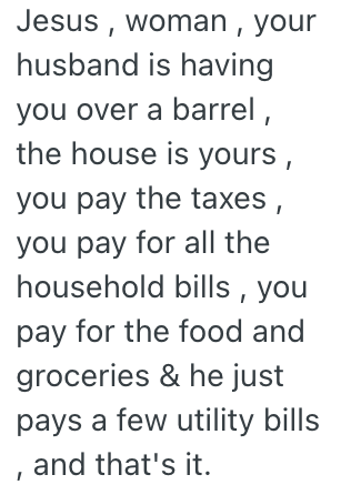 Screenshot 2025 10 30 at 6.26.14 AM Her Husband Gave The Recyclable Cans She Turns In For Extra Money To His Mom So She Could Have The Cash, And Now She Wants Him To Leave The House For A Few Days