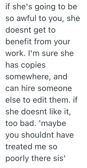 Screenshot 2025 10 30 at 6.39.03 AM A Womans Sister Kept Treating Her Horribly, So She Erased All Her Wedding Photos From Her Computer