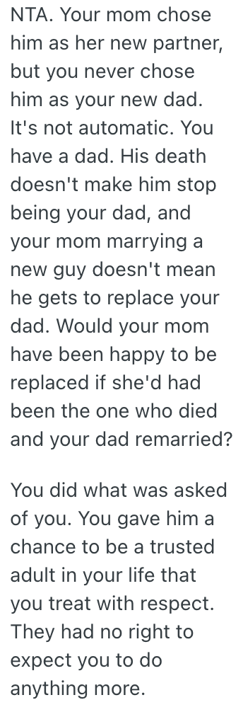 Screenshot 2025 10 30 at 6.41.02 AM A Teenagers Stepdad Wants Her To Recognize Him As Her Father, But She Wont Go Along With It