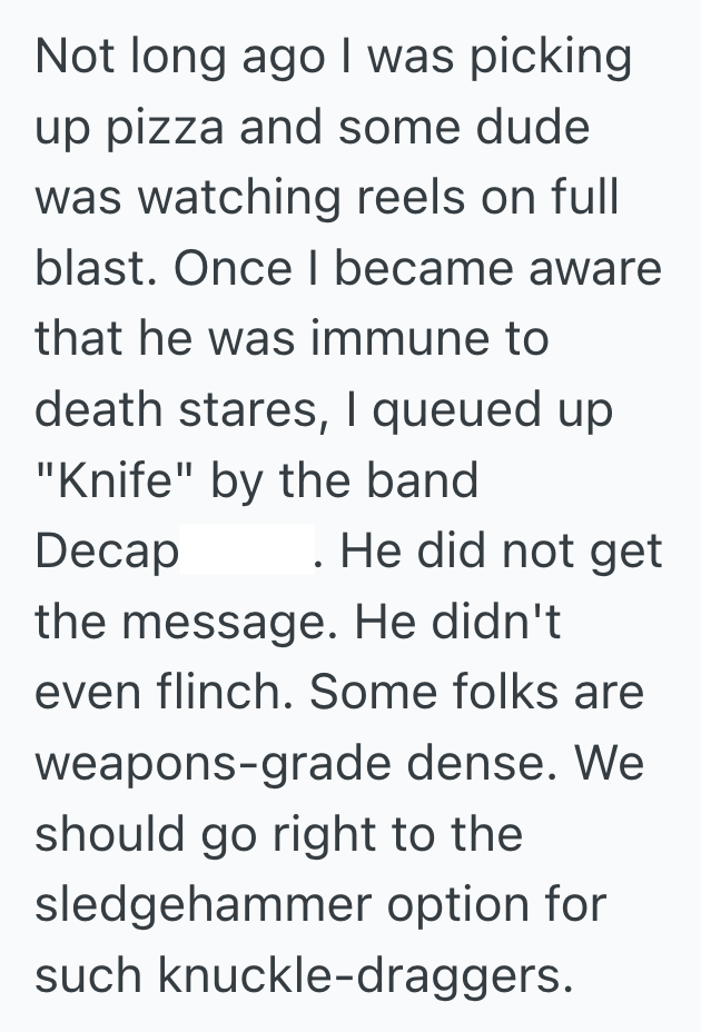 Screenshot 2025 10 30 at 6.58.33 PM Hotel Guest Was Interrupted By A Rude Stranger’s Loud Call, So He Fought Back With Heavy Metal Revenge
