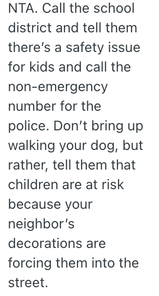 Screenshot 2025 10 30 at 7.23.16 AM A Woman Asked Her Neighbor To Move Her Halloween Decoration Away From The Curb To Keep People Safe, But She Just Laughed In Her Face