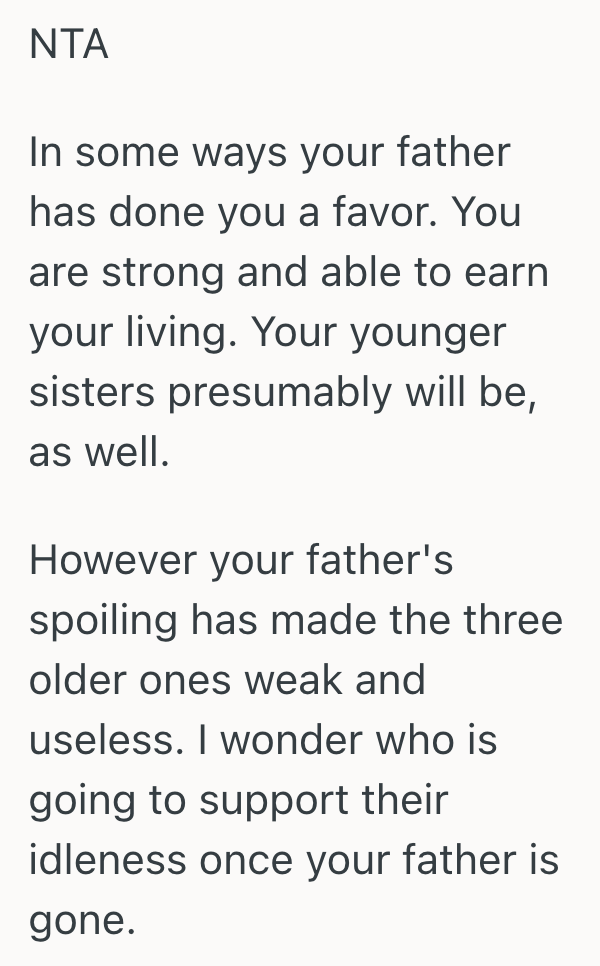 Screenshot 2025 10 31 at 11.01.29 AM Dad Treats The Daughters From His First Marriage Better Than The Daughters From His Second Marriage, And His Younger Daughters Dont Think Thats Fair