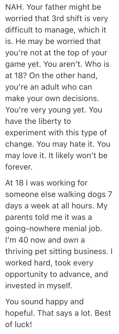 Screenshot 2025 10 31 at 3.10.37 PM Son Thought Long And Hard About A Major Career Change, But His Father Still Vehemently Disapproved