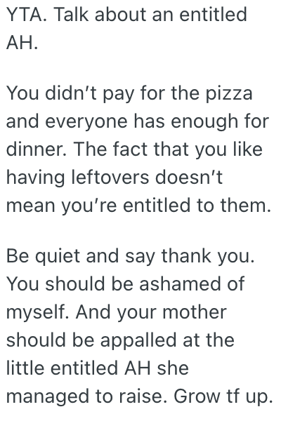 Screenshot 2025 10 31 at 3.45.57 PM His Mom Made An Honest Mistake With Dinner, But He Still Acted Like A Total Brat