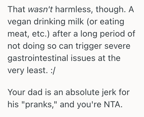 Screenshot 2025 10 31 at 6.40.04 PM Teenagers Father Played A Cruel Prank On His Vegan Stepmom By Swapping Her Latte Milk, So He Told Him The Truth That It Wasnt A Funny Joke