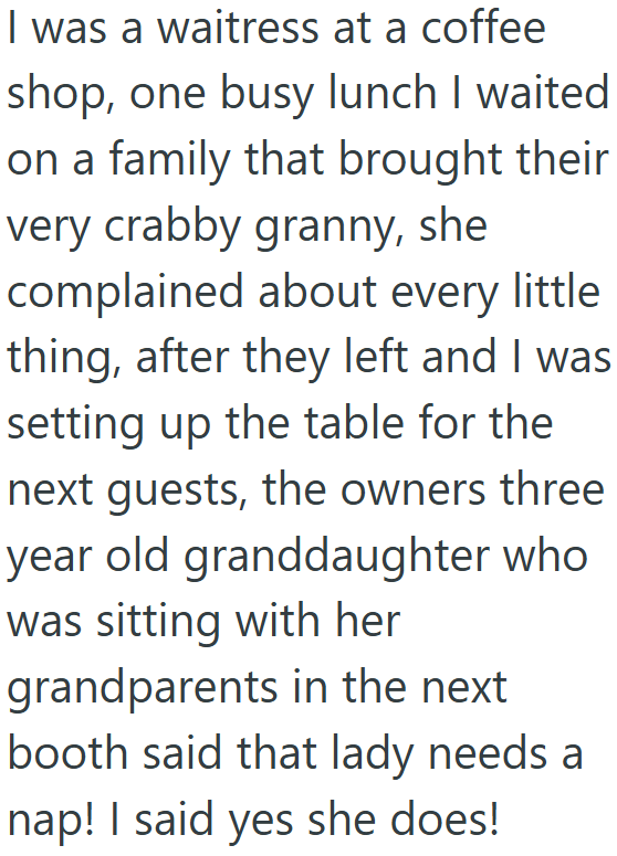 Screenshot 3 cddfef Woman Was Studying During Her Time Off At The Restaurant Where She Works At Night, But A Regular Insisted She Serve Coffee Just For Her