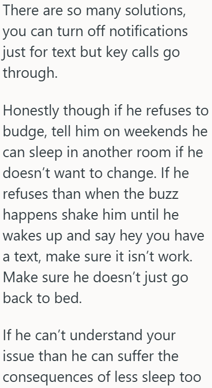 Screenshot 4 afe0c0 Womans Widowed Mother In Law Keeps Texting Her Heavy Sleeper Husband Early In The Morning Every Day, But He Refuses To Put His Phone On Silent Mode