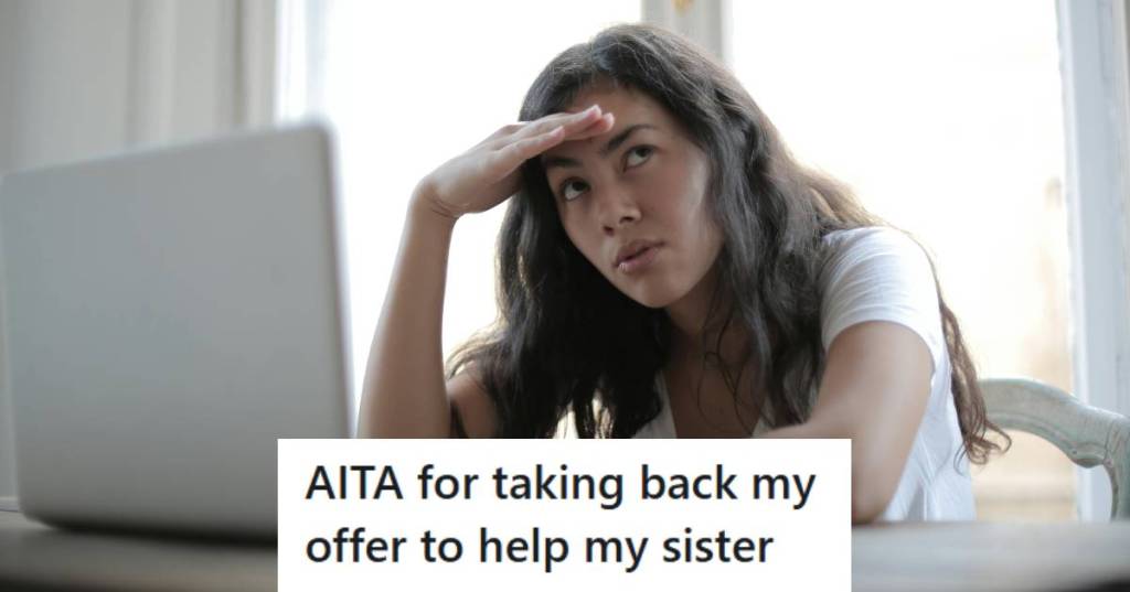 Woman holding her forehead, wondering if she made the wrong choice