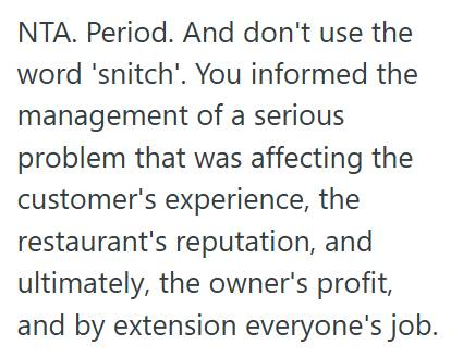 Snitching Teen Employee Reported Her Best Friend For Slacking Off During Busy Shifts At A Restaurant, But Now She’s Worried She Ruined Their Friendship