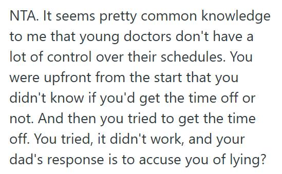 Stressed 3 Junior Doctor Tells Parents She Can’t Take Time Off for A Family Cruise, But They Accuse Her Of Making Excuses And Cancel The Entire Trip In Anger