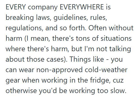 Sweater 2 Employee Was Told To Take Off His Non Corporate Sweater, So He Followed The Rule And Made His Manager Change His Mind