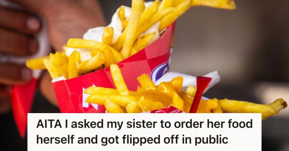 French fries in takeout containers