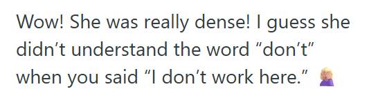 Target dff37b Woman Told A Stranger At Target She Didn’t Work There, But The Shopper Still Followed Her Around Asking For Help