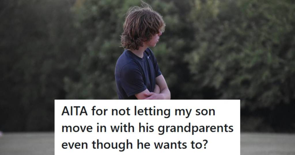 Teen boy standing in a field thinking about wanting to move out