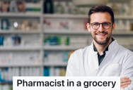 Grocery Store Customer Mistakes A Pharmacist For An Employee, So When He’s Checking Out, She Criticizes What He’s Buying